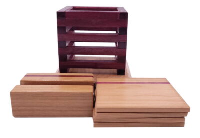 Purple Heart Desk Set