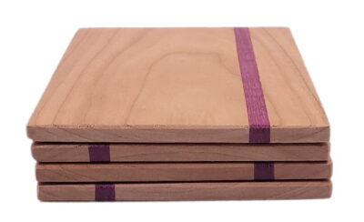 Purple Heart Coasters