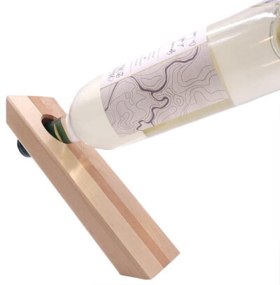 Maple/Cherry Balancing Wine Holder